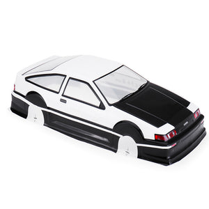 1/10 PVC RC Car Shell Painted Body for Toyota AE86 Model Rc Car Wheelbase 256mm w/ Accessories