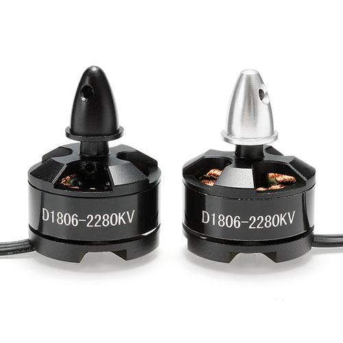 DXW D1806 2280KV 2-3S Brushless Motor CW CCW For 200 210 220 250 RC Drone FPV Racing Multi Rotor