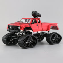 Fayee FY002B 1/16 2.4G 4WD Rc Car 720P HD WIFI FPV Off-road Military Truck Track Wheel W/ LED Light 