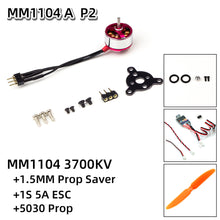 AEORC RC Power Combo MM1104 1104 KV3700 3700KV Brushless Motor +1S/2S 5A ESC+5030 Prop for RC Fixed Wing Airplane Plane