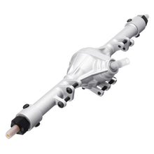 2PCS Silver Pass Metal Front And Rear Bridge Axle Tread 192MM For 1/10 SCX10 RC car