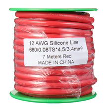 7M 12AWG Soft Silicone Wire Cable High Temperature Tinned Copper