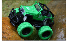 Tensheng 1/28 27MHZ 4CH Rc Car Monster Off-road Truck Vehicle W/ Light Without Battery Toy