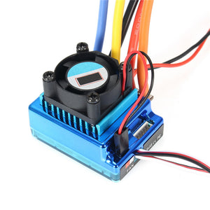 120A ESC Sensored Brushless Speed Controller For 1/8 1/10 Car/Truck Crawler TB