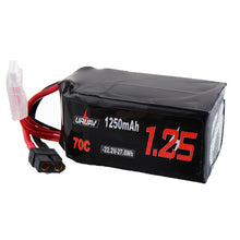 URUAV 22.2V 1250mAh 70C 6S XT60 Plug Lipo Battery for FPV RC Drone