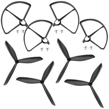 Hubsan H501S X4 RC Quadcopter Spare Parts Propeller Pack with Blade Protector Guard 