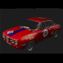 Killerbody 48319 Alfa Romeo 2000 GTAm Body Shell Red Semi-Finished For 1/10 Electric Touring Car 