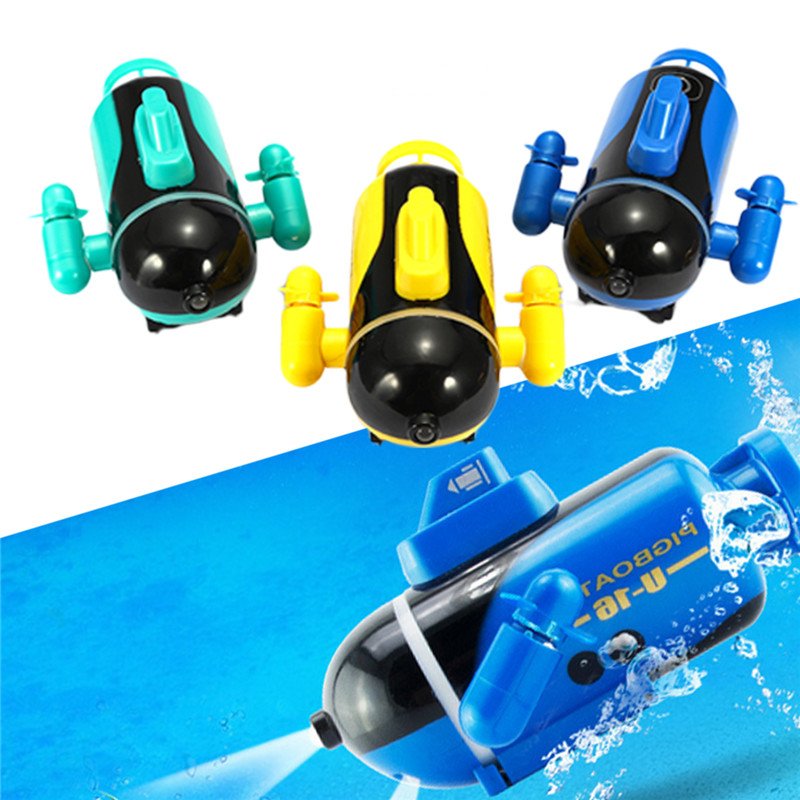 Mini Micro Radio Remote Control RC Sub Boat Racing Submarine Explorer Toys Gift