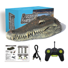 Flytec V005 2.4G Electric RC Boat Simulation Crocodile Head Vehicles RTR Model Toy 