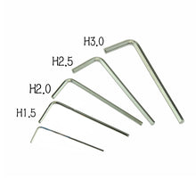 5pcs 0.9/1.5/2.0/2.5/3.0mm Mini Hexagon Hex Allen Key Wrench Screwdriver Set Tool Kit