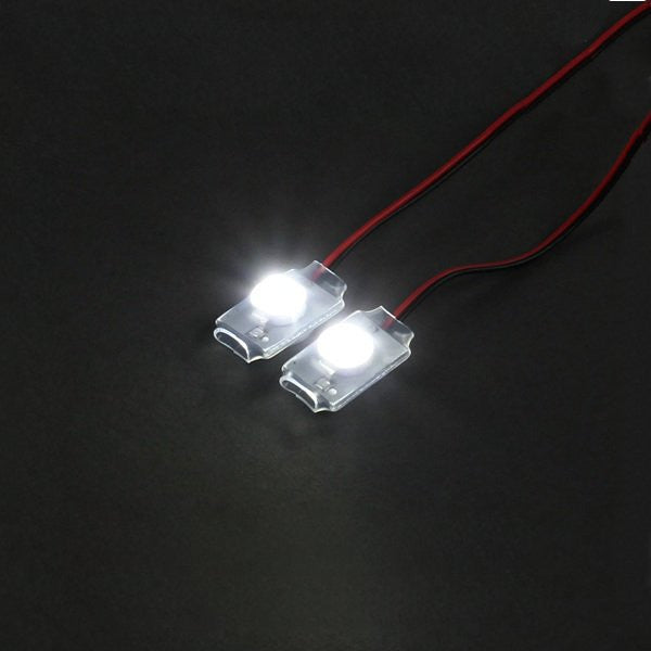 RC Lander Super Bright 2 x White Blue Add On LED Light Set for RC Models