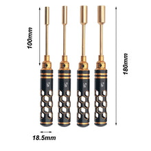 4Pcs RJXHOBBY 4.0/5.5/7.0/8.0mm Nut Driver for FPV RC Models