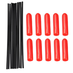 10 PCS iFlight Receiver Antenna Protective Silicone Tube and Cap for CineBee FPV Racing Drone