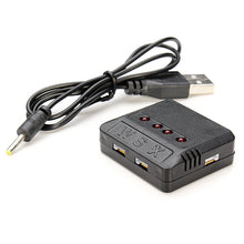 4 x WLtoys V977 V930 3.7V XK K110 520MAH Upgrade Lipo Battery With Charger