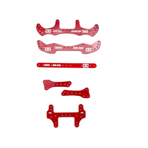 1 Set MA/AR Chassis Modification Set Kit With FRP Parts For Tamiya Mini 4WD RC Car Parts With Wheel 