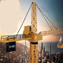 91113 128CM 4CH Electric Remote Control Rc Crane Toy High Rise Tower Construction Engineering Truck 