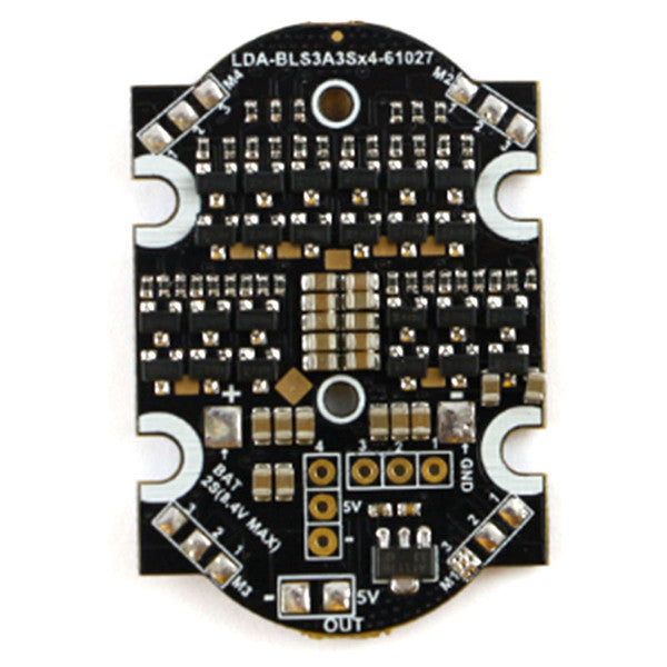 Kingkong 10A Blheli_S 4 In 1 2S Brushless ESC Support Dshot 600 for 90GT RC Drone FPV Racing