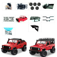 1 Set MN-90 Kit 1/12 2.4G 4WD Rc Car Crawler Monster Truck Without ESC Transmitter Receiver Battery