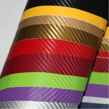 3D Stereoscopic Carbon Fiber Covering Film Black Yellow Purple For RC Airplane
