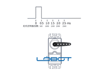 LOBOT LD-260MG 180° 60KG Large Torque Metal Gear Digital Servo For RC Robot