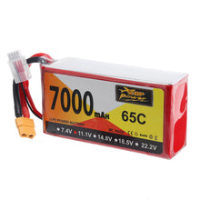 ZOP Power 11.1V 7000mAh 65C 3S Lipo Battery XT60 Plug for Hubsan X4 Pro FPV Quadcopter 