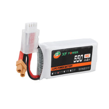 XF POWER 11.1V 550mAh 80C 3S Lipo Battery for Eachine Lizard95 FPV Racer