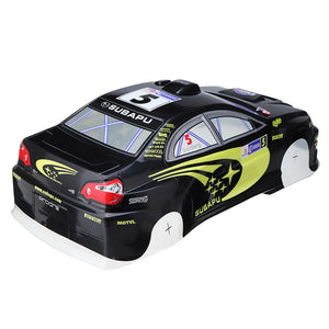 1/10 Rc On-Road Drift Car Body PVC Shell with Rear Wing for Subaru Impreza Turbo Parts 