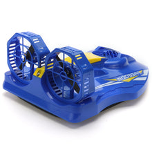 TKKJ A1 2.4G 4CH RC Twin-propeller Hovercraft EP Amphibious Boat with Double Motors RTR Model 