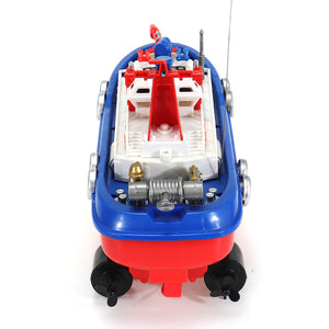 1629 4CH Patrol RC Boat Military Ship Vehicle Models Children Toy Without Battery