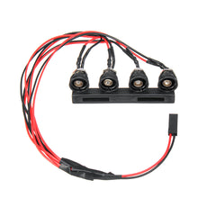 WPL C14 C24 1/16 2.4G Rc Car DIY Parts 4 White LED Light Headlight Set With Metal Lamp Cup