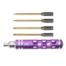 RJX RJX2880 6.35mm 4 In 1 Hex Screwdriver Repairing Tool for RC Models