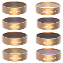 JSR KG ND4/ND8/ND16/ND32/CPL/STAR/MCUV/NIGHT Camera Lens Filter Combo Set for FIMI X8 SE RC Drone Quadcopter