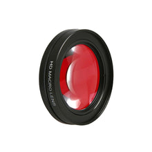 58mm 16x Magnifier Macro Red Camera Lens Filter Adapter Ring For GoPro Hero 5