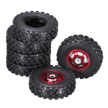 WPL 6x6 Double RC Car Wheel Tire For WPL B16 B36 JJRC Q60 Q63 Q64 Vehicle Models