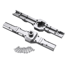 1pc Titanium Color Metal Rear Bridge Axle Shell For WPL HengLong 1/16 Military Truck RC Car Parts
