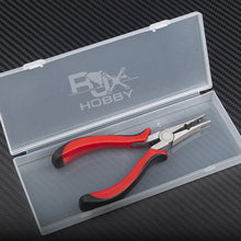 RJXHOBBY Stainless Steel Lingkage Ball Clamp Straight Head Ball Nose Pliers For RC Models