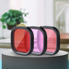  Diving Lens Filter Red / Pink / Purple For GoPro Hero 8 FPV Action Camera Compatible Original Waterproof Case