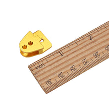 URUAV WPL 2Pcs Metal Earring For WPL B14 B24 B24 1/16 RC Car Parts Gold 