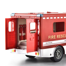 Double E 671 2.4G Rescue RC Car Vehicle Models Children Toys Engineer Truck