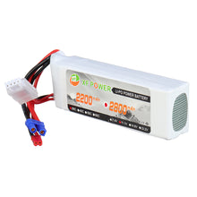 XF POWER 11.1V 2800mAh 30C 3S Lipo Battery EC2 JST Plug for RC Model