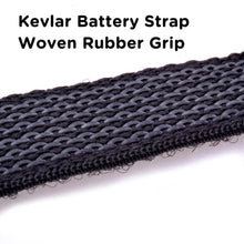 2PCS FLYWOO 20x250mm Battery Strap w/ Woven Rubber Grip & Metal Buckle for RC Drone FPV Racing