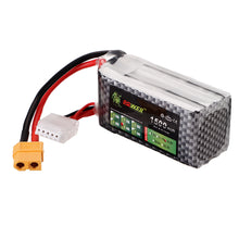 LION Power 14.8V 1500mAh 40C 4S Lipo Battery XT60 Plug for FPV Racing Drone