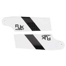 1Pair RJX Carbon Fiber 62mm Tail Blade For 450 RC Helicopter