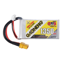 Gaoneng GNB 7.4V 1350mAh 100C 2S Lipo Battery XT60U-F Plug for RC Models Multicopter Frame