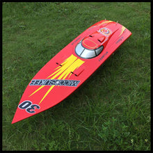 26I PE 2.4G 118cm FRP 15kg Servo 30C C Motor Waterproof Oil Electric Power RC Boat High Speed 85Km/h