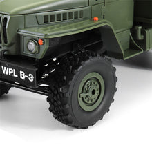 WPL B36 Ural 1/16 2.4G 6WD Rc Car Military Truck Rock Crawler Command Communication Vehicle RTR Toy 