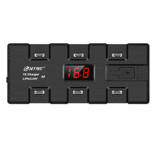 HTRC X6 4W*6 1A*6 DC Battery Charger with Micro MX MCPX JST Port for 1S LiPo/LiHV Battery