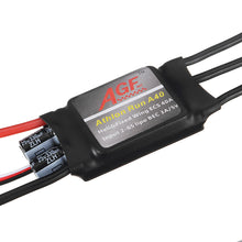 AGF Athlon Run A40 Mini 40A 2-6S Lipo Brushless ESC With 5V 3A BEC For RC Helicopter Airplane