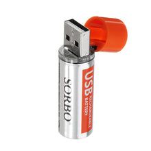 4PCS SORBO 1.5V AA 1200mA & AAA 400mA Lipo Battery Support USB Quick Charging 