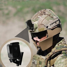 Aluminum Alloy Action Camera Helmet Bracket For Go Pro Hero 7/6/5 FPV Action Camera 